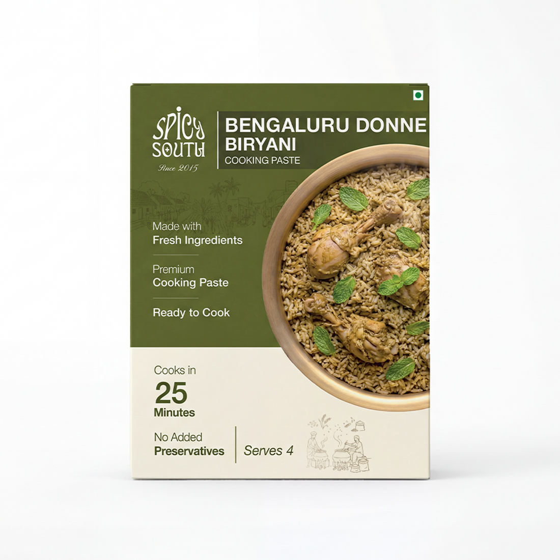 Spicy South Bengaluru Donne Biryani Paste