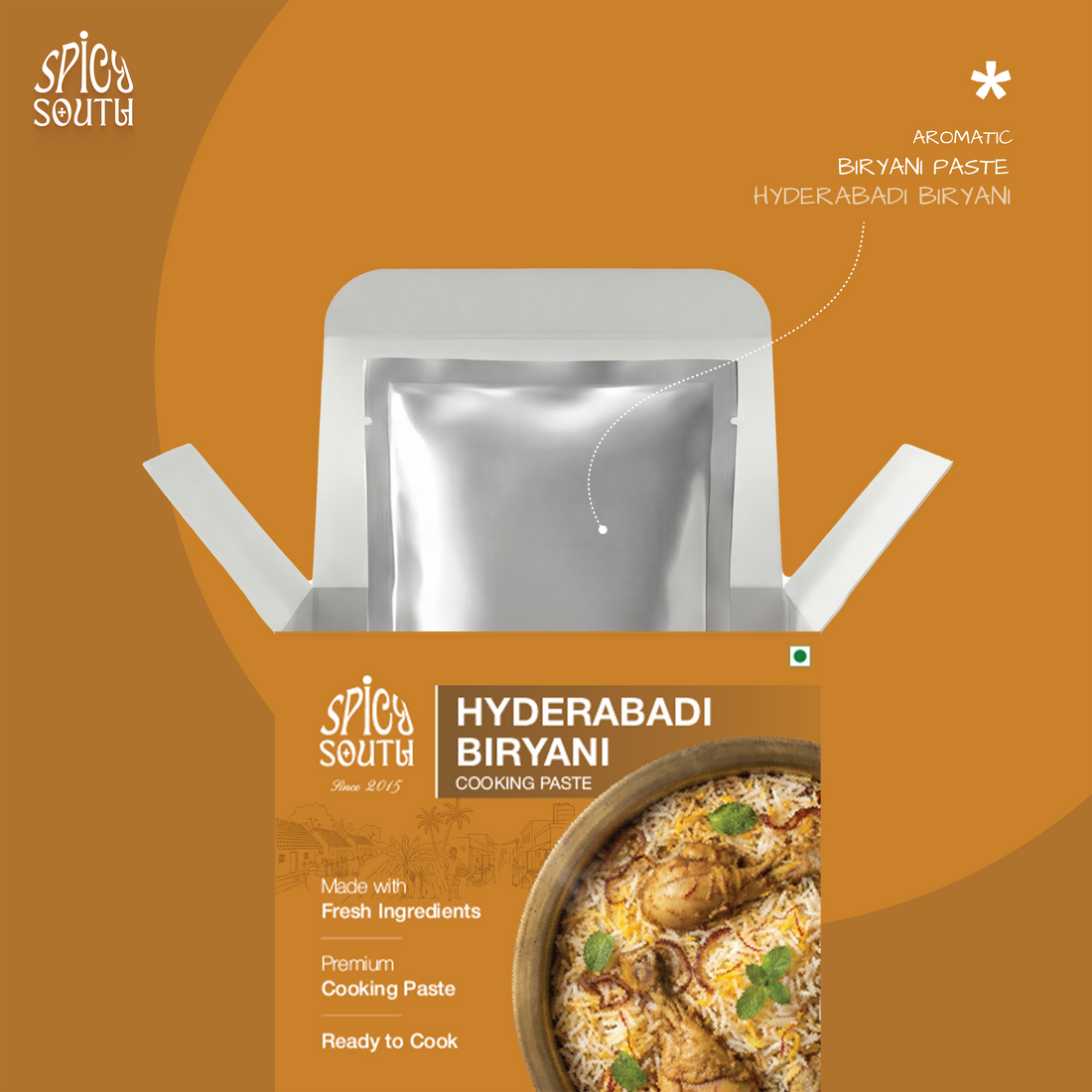 Spicy South Hyderabadi Biryani Paste