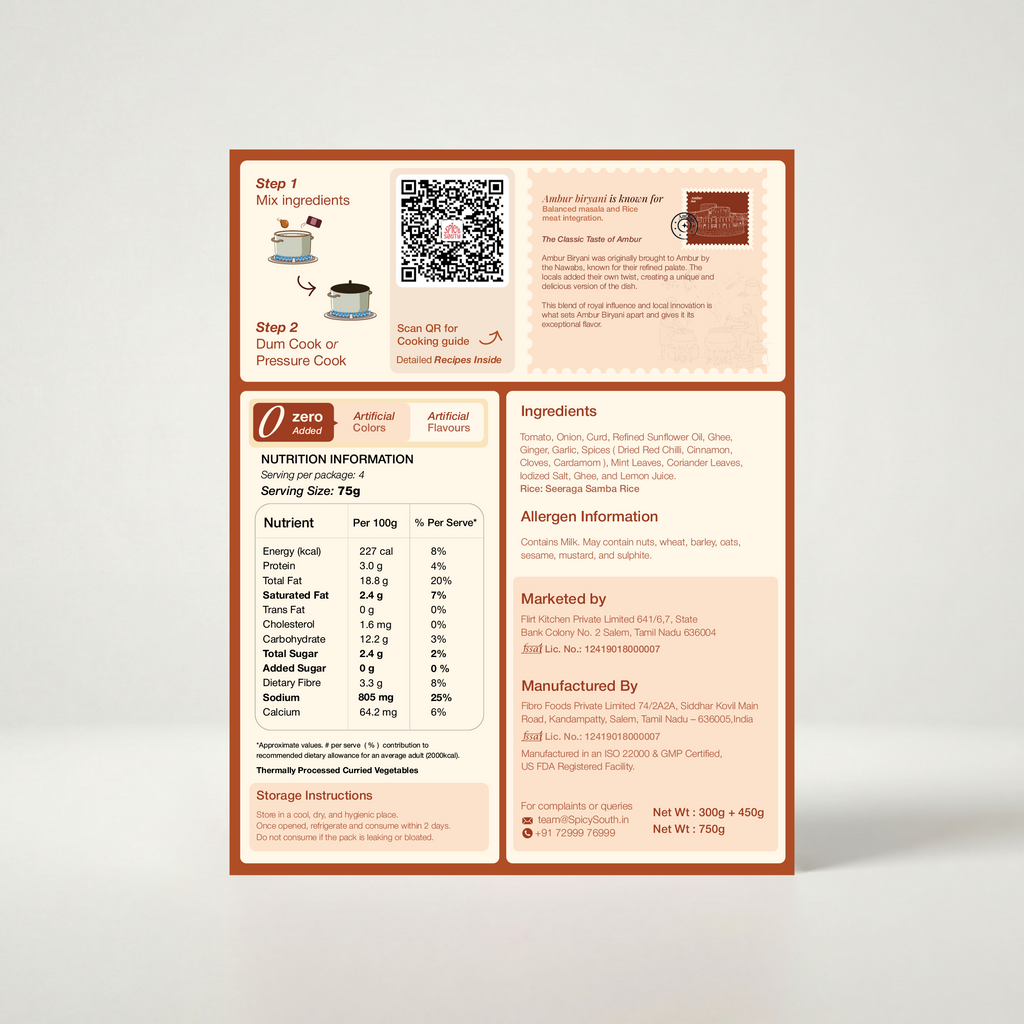 Ambur Biryani Kit