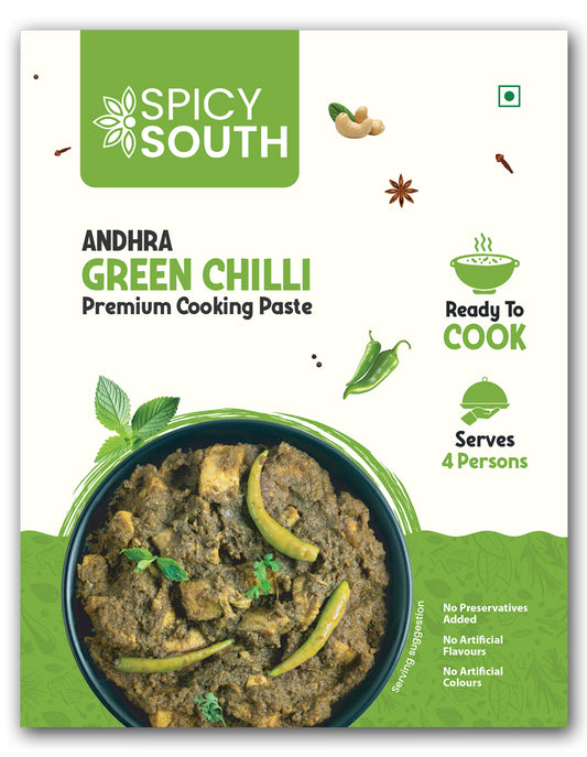 Andhra Green Chilli Paste