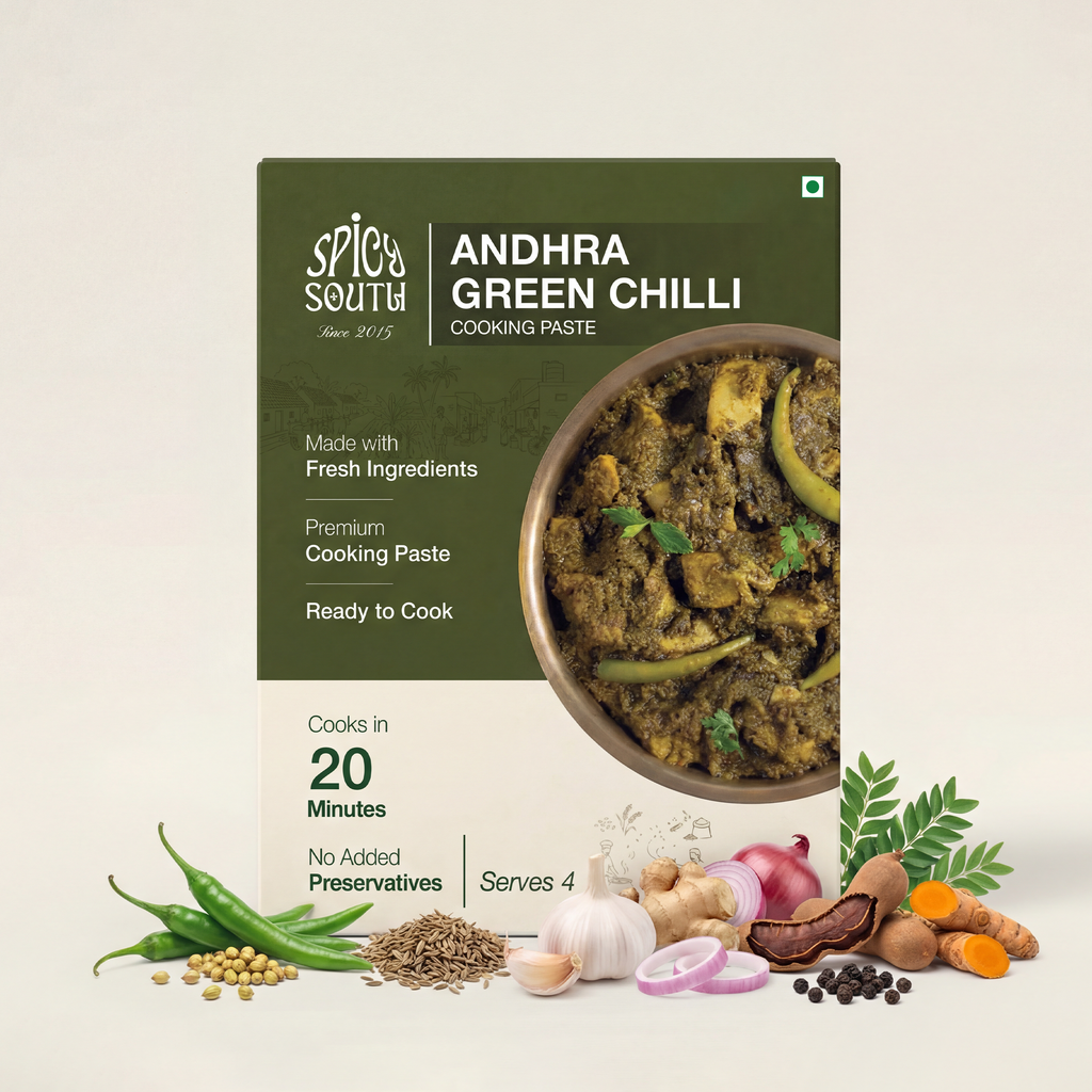 Andhra Green Chilli Paste