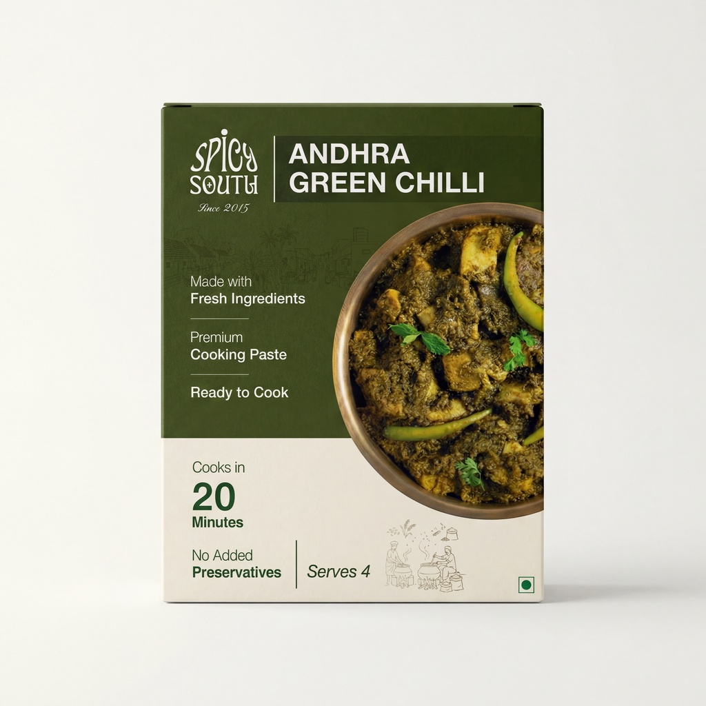 Andhra Green Chilli Paste