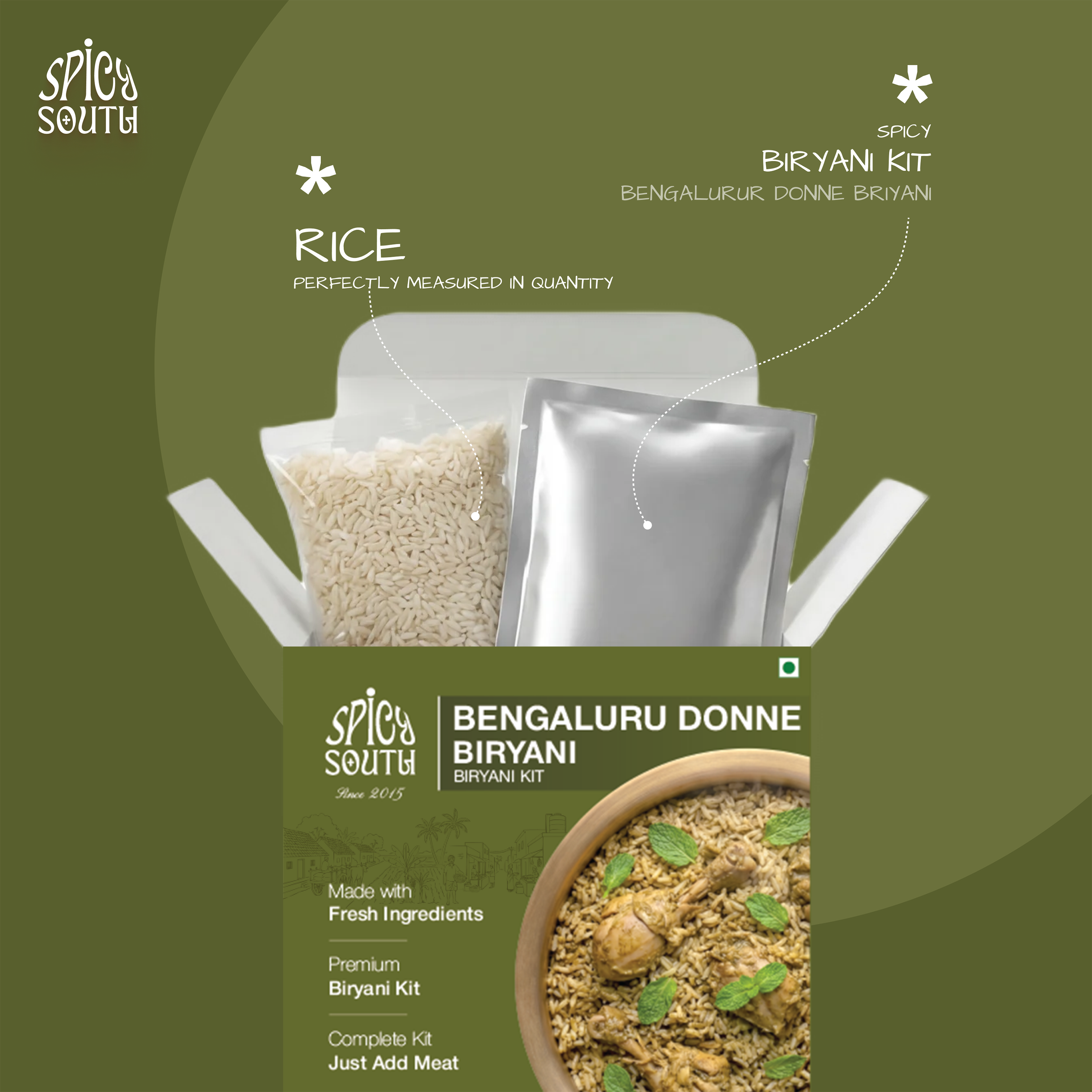 Bengaluru Donne Biryani Kit