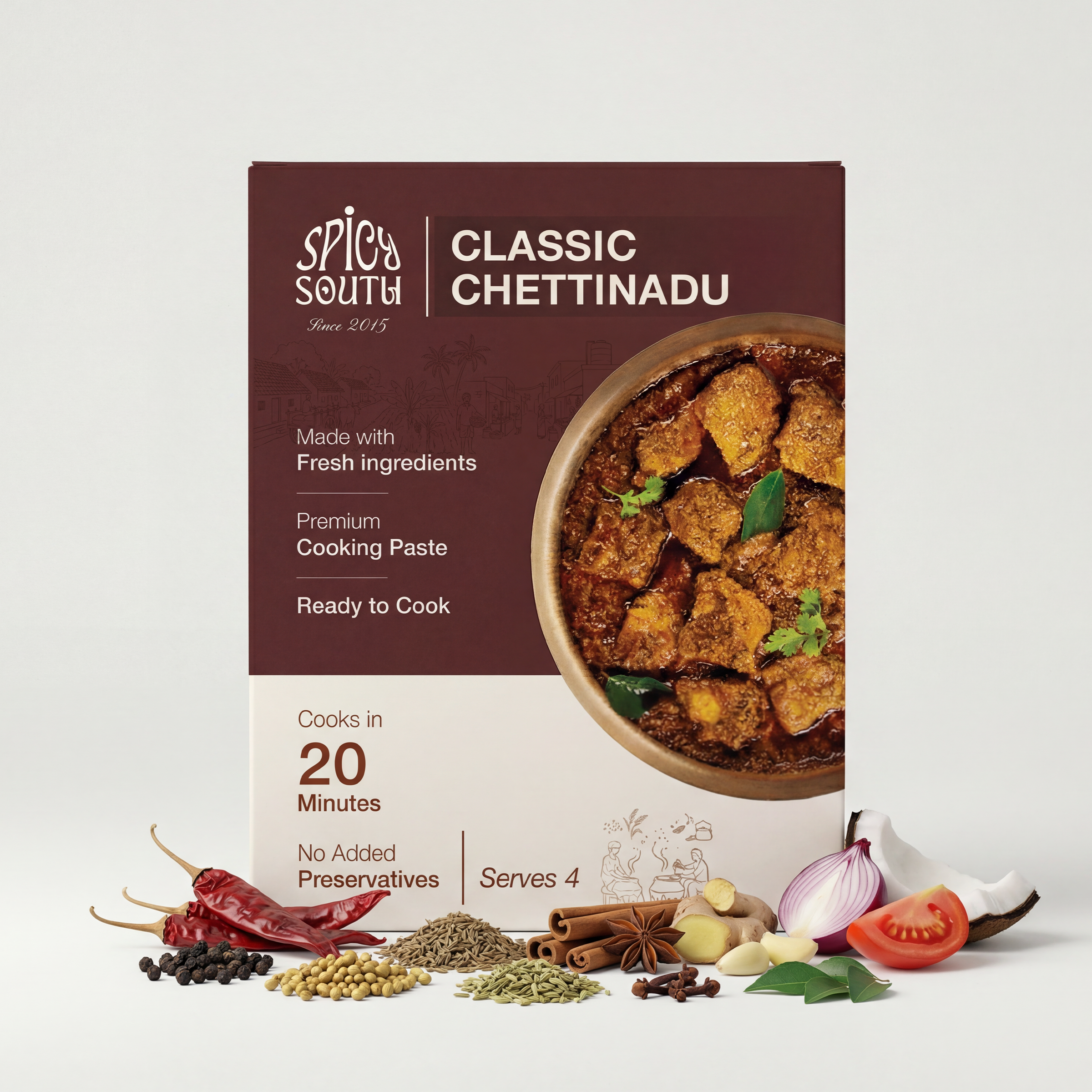 Classic Chettinad Curry Paste
