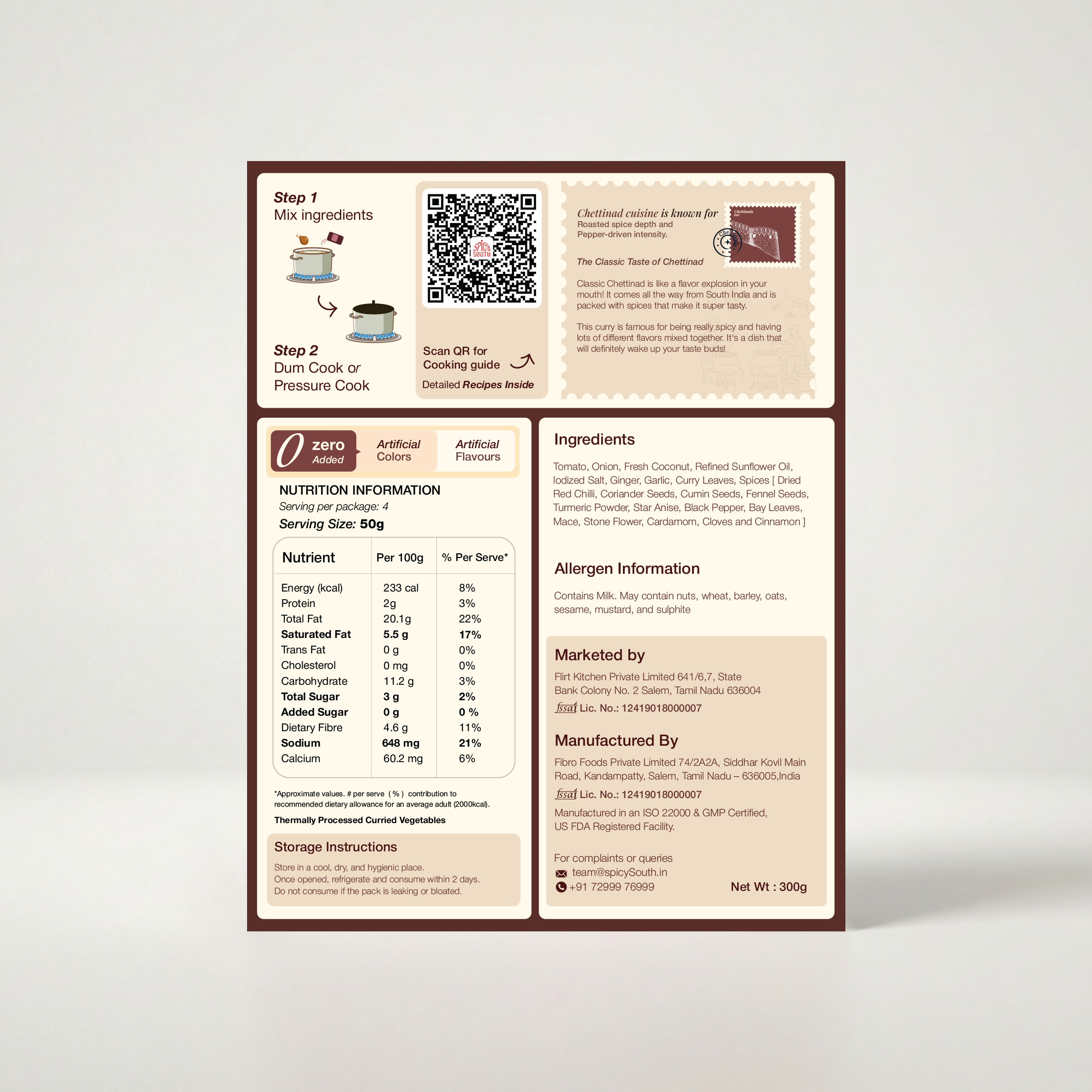 Classic Chettinad Curry Paste