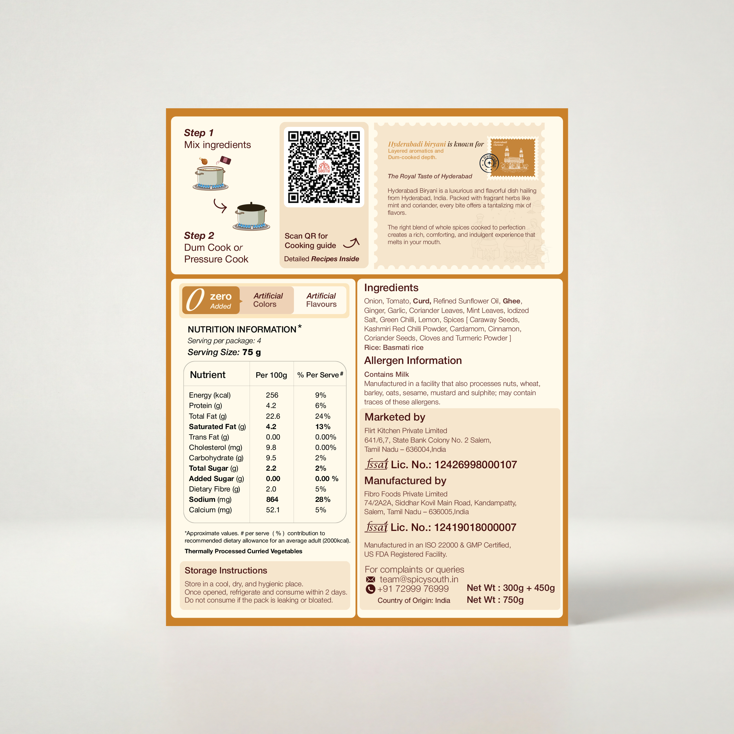 Hyderabadi Biryani Kit