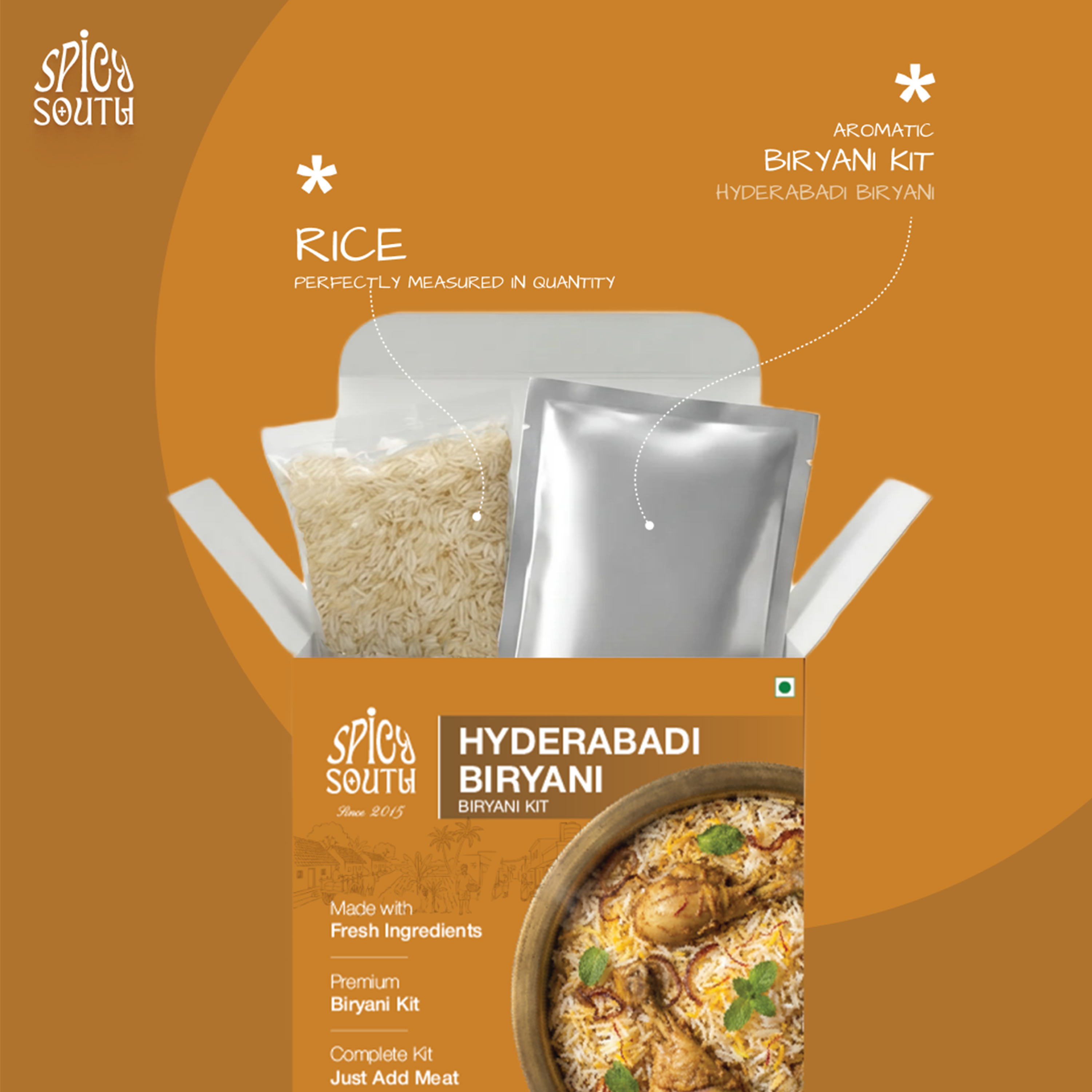 Hyderabadi Biryani Kit