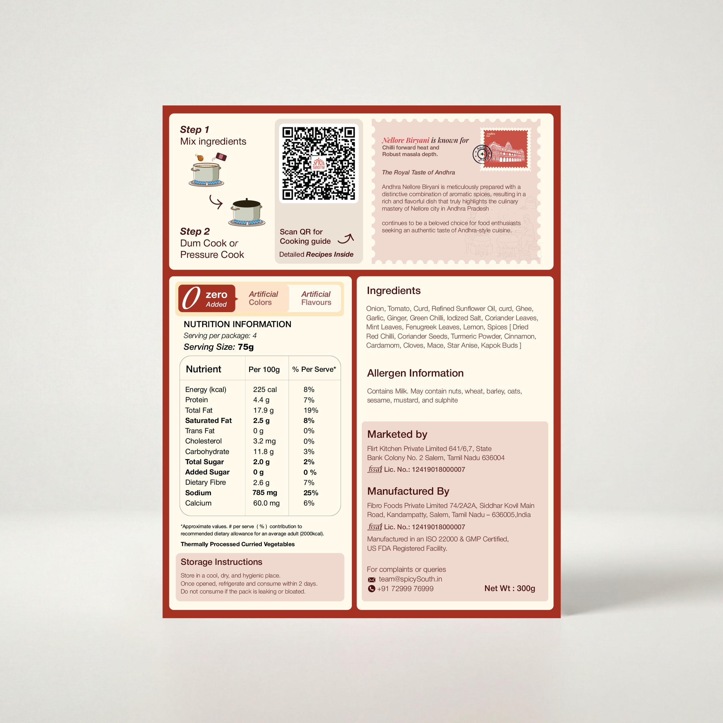 Andhra Nellore Biryani Paste