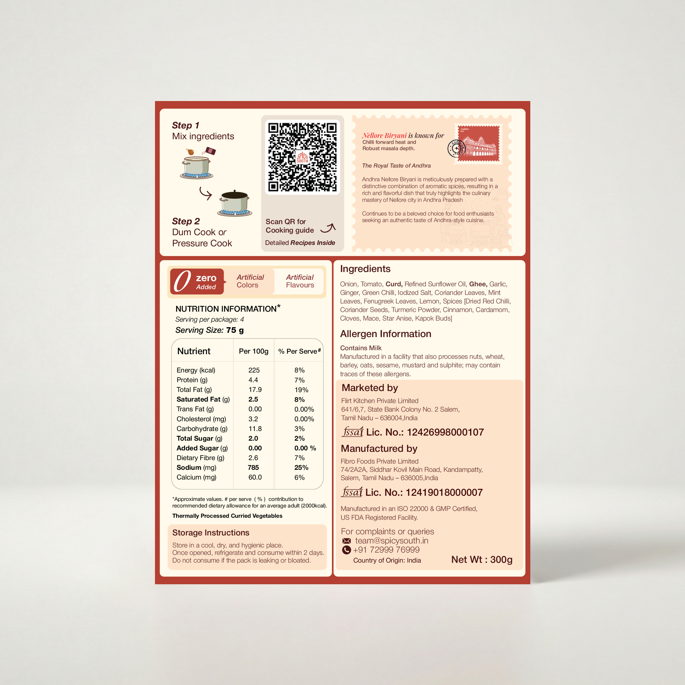 Andhra Nellore Biryani Paste