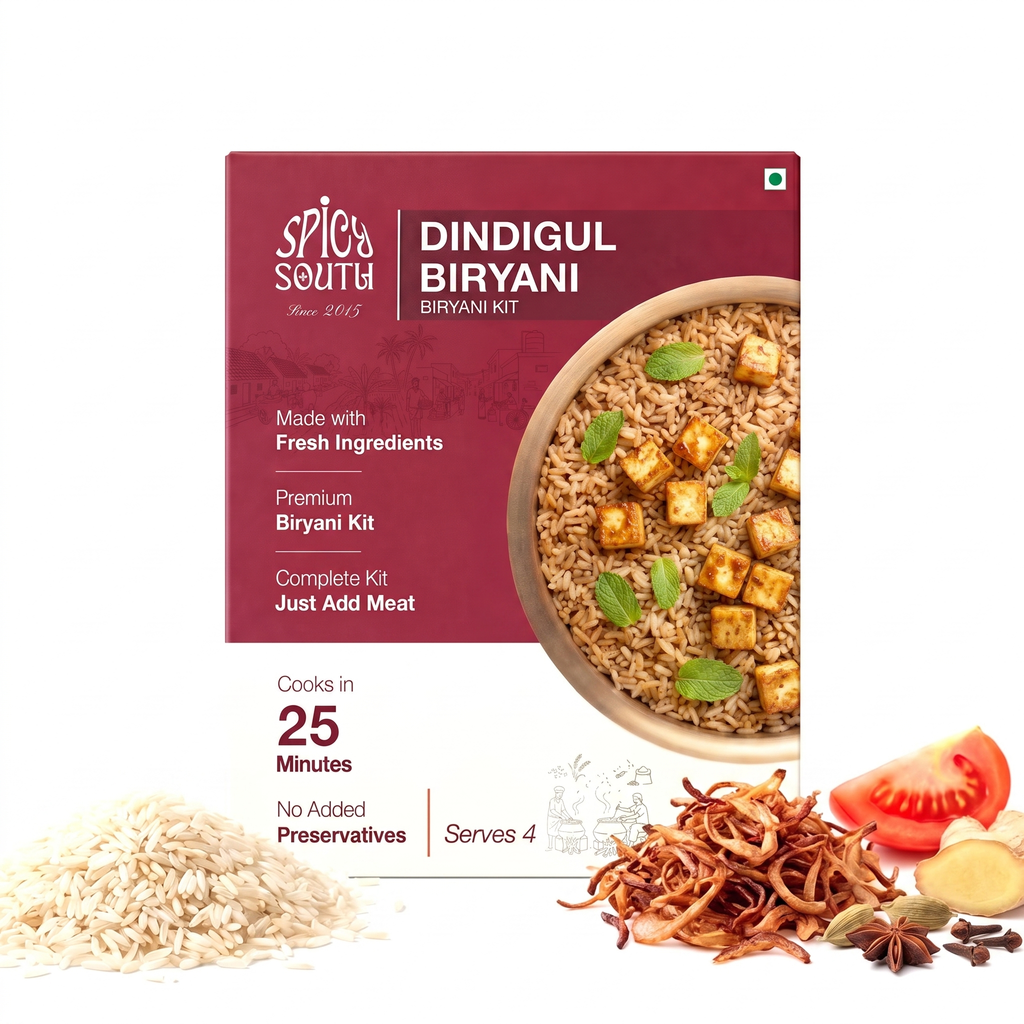 Dindigul Biryani Kit with paneer biryani, veg [veg]
