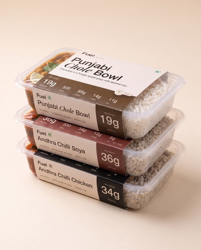 Starter Stack, three Fuel boxes in their printed sleeves, stacked
