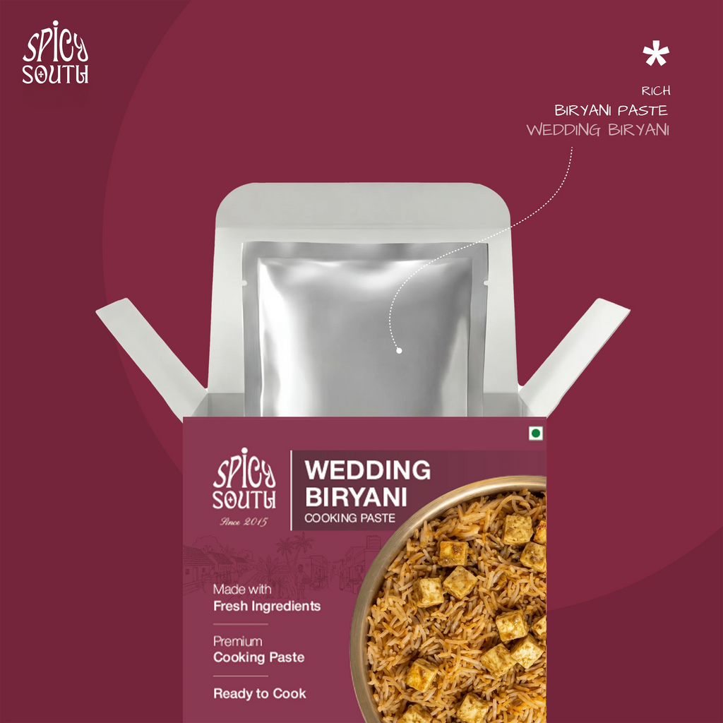 Wedding Biryani Paste open box with paste pouch, veg [veg]